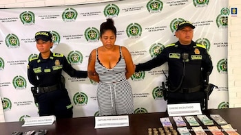La asistente del hogar habría hurtado una cifra superior a los 1-600 millones de pesos - crédito Fiscalía y Policía Nacional