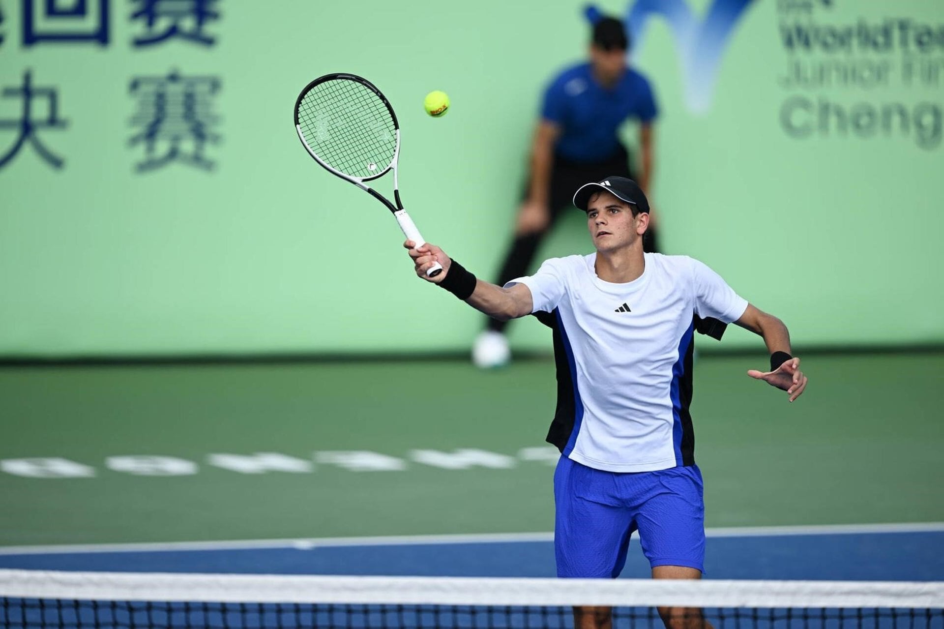 Los españoles Martín Landaluce y Rafael Jódar empiezan las Next Gen ATP Finals de forma dispar