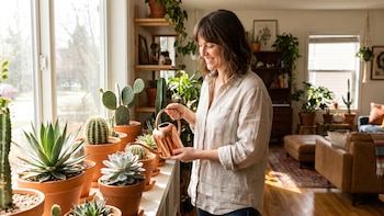 Cada cuándo y cómo hidratar tus cactus y suculentas para evitar la pudrición de raíz