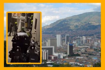 En las imágenes quedó captado