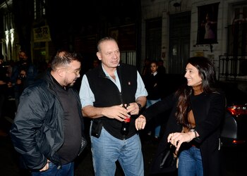 Sergio Berni y Agustina Propato