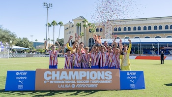 El X LALIGA FC FUTURES reúne en Orlando a 14 equipos sub-13 con ocho canteras españolas