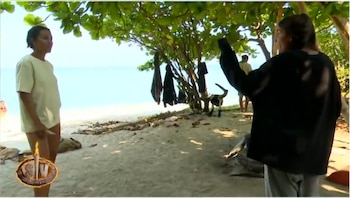 Ivonne y Almudena intervinieron para calmar los ánimos tras el altercado