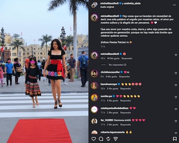 Celebridades se unen por el Perú: los mensajes de Ale Baigorria, Korina, Julián Zucchi, Karen Schwarz y Gianella Neyra. Captura: IG.