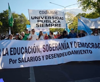 Reclamo para que se cumpla la Ley de Financiamiento en las universidades públicas