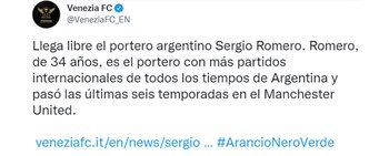 La publicación con la presentación