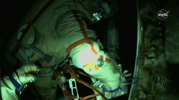 Una salida espacial rusa fue