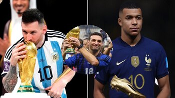Messi, Mbappé y Scaloni, protagonistas