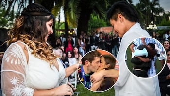 La historia de amor detrás del beso “a lo Casillas y Sara Carbonero” en el festejo del campeón del fútbol femenino en Argentina