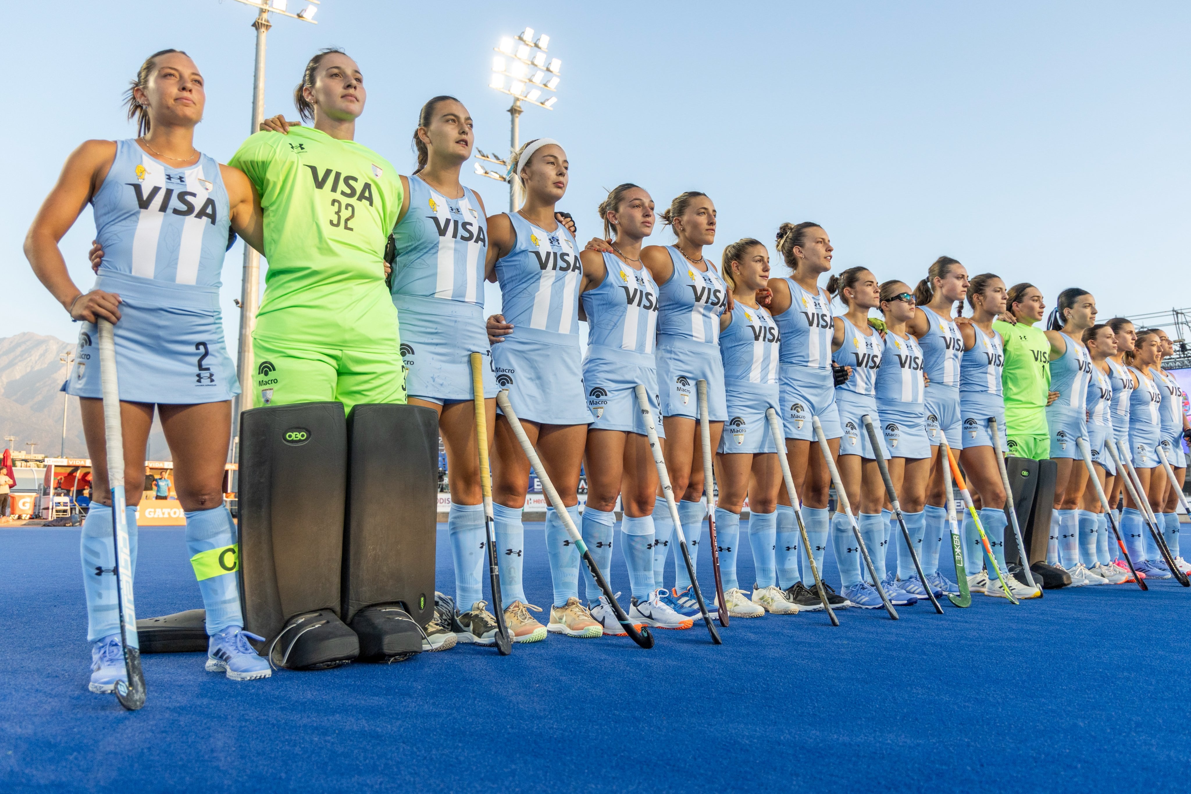 Las Leoncitas consiguieron la medalla de plata en el Mundial Junior de hockey sobre césped (@ArgFieldHockey)