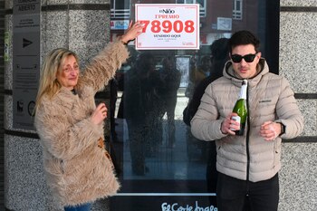 El primer premio del sorteo