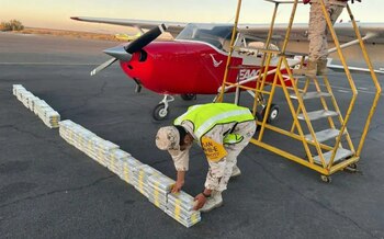 La avioneta procedía de Caborca