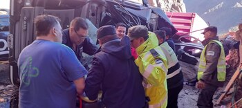 El intenso trabajo para rescatar a los heridos