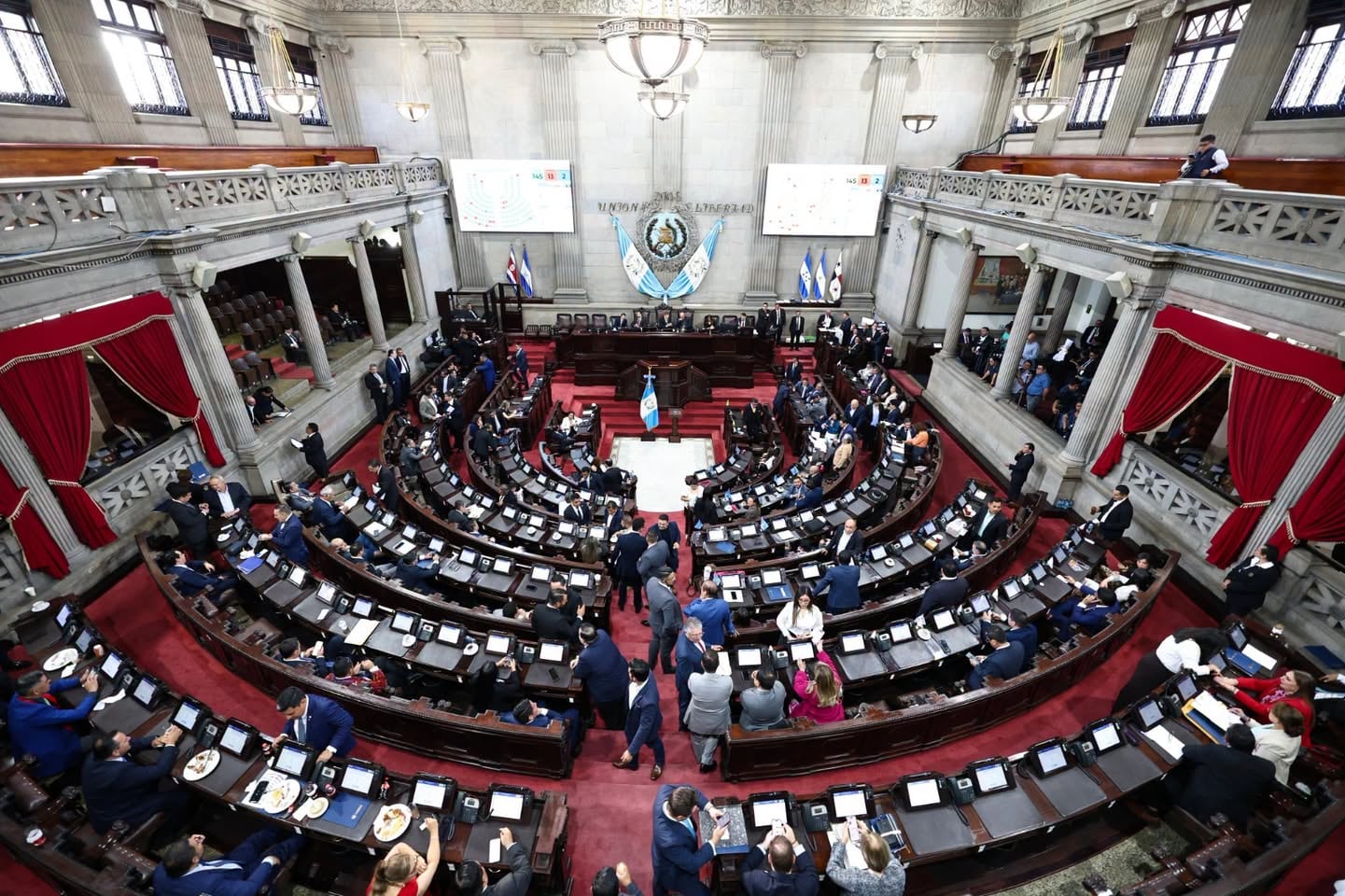 El Congreso de Guatemala elige Junta Directiva y abre la puerta a Todos: la bancada sancionada por EE.UU. que genera una crisis en el oficialismo
