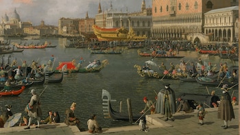 Una obra de Canaletto se