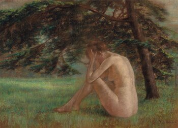 "Desnudo en el parque" (1908)