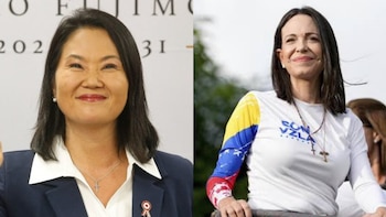 María Corina Machado expresa respaldo a Keiko Fujimori: “En el Perú debe prevalecer una sana democracia”. (Foto composición: Infobae Perú/Difusión)