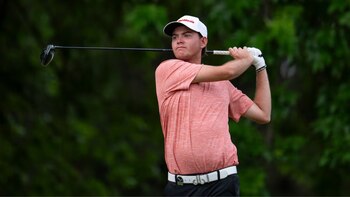 Patrick Sparks, golfista peruano, quedó