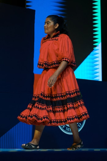 Lorena Ramírez participó con su