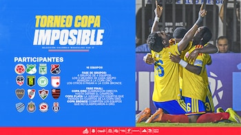Formato y equipos participantes de la Copa Imposible - crédito FCF
