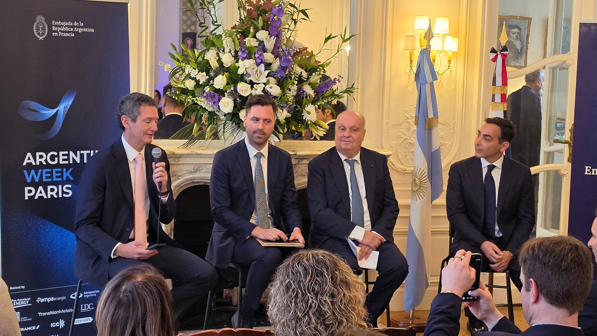 Mariano Mayer, Matis Pellerin, Hernán Lombardi y Matías Recchia, hablaron de Sectores estratégicos e inversión