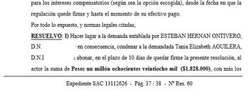 El fallo judicial que favoreció