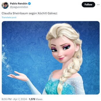 Claudia Sheinbaum fue señalada como