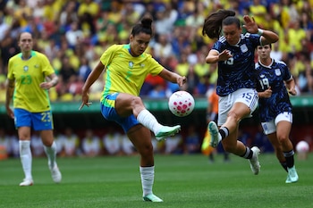 Argentina-Brasil amistoso de fútbol femenino