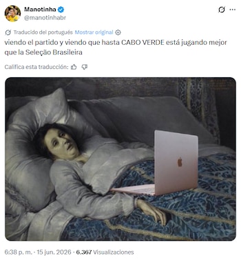 Los mejores memes del España vs Cabo Verde. (Redes sociales / Captura de pantalla)