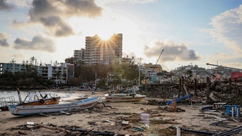 El huracán Otis ha dejado