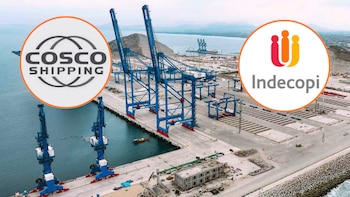 Juzgado de Chancay respalda actuación de Indecopi y rechaza amparo presentado por Cosco Shipping Ports. (Foto composición: Infobae Perú/Agencia Andina)