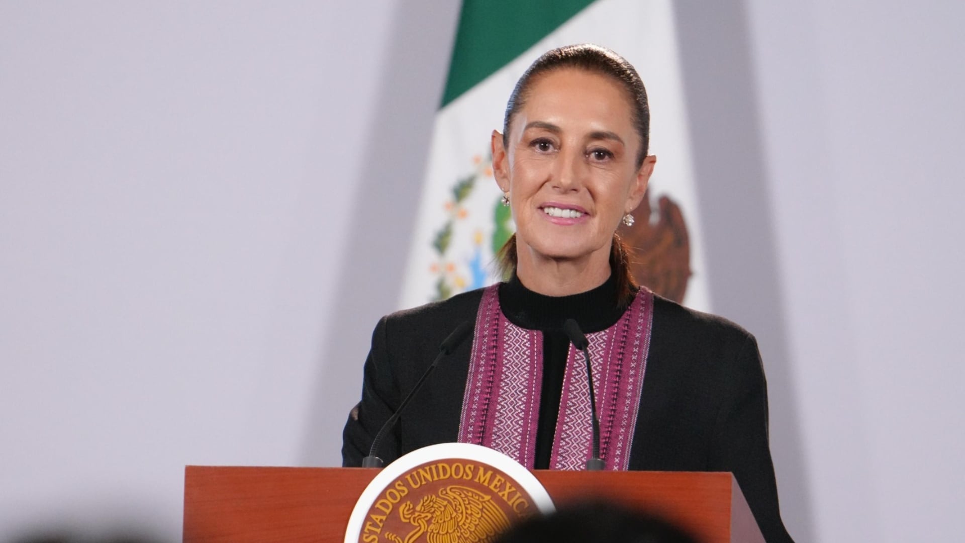 La presidenta anunció el 17 de septiembre que su administración trabaja en la nueva herramienta de alertamiento. (Presidencia)