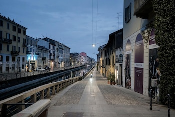 Las calles vacías, una postal