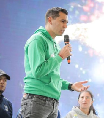 Leandro Castellanos llamó la atención