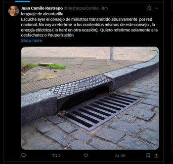 Así fue la dura crítica