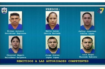 La maestra de Nagarote admitió los hechos durante la audiencia de juicio por transporte internacional de cocaína. (Imagen: Policía Nacional)