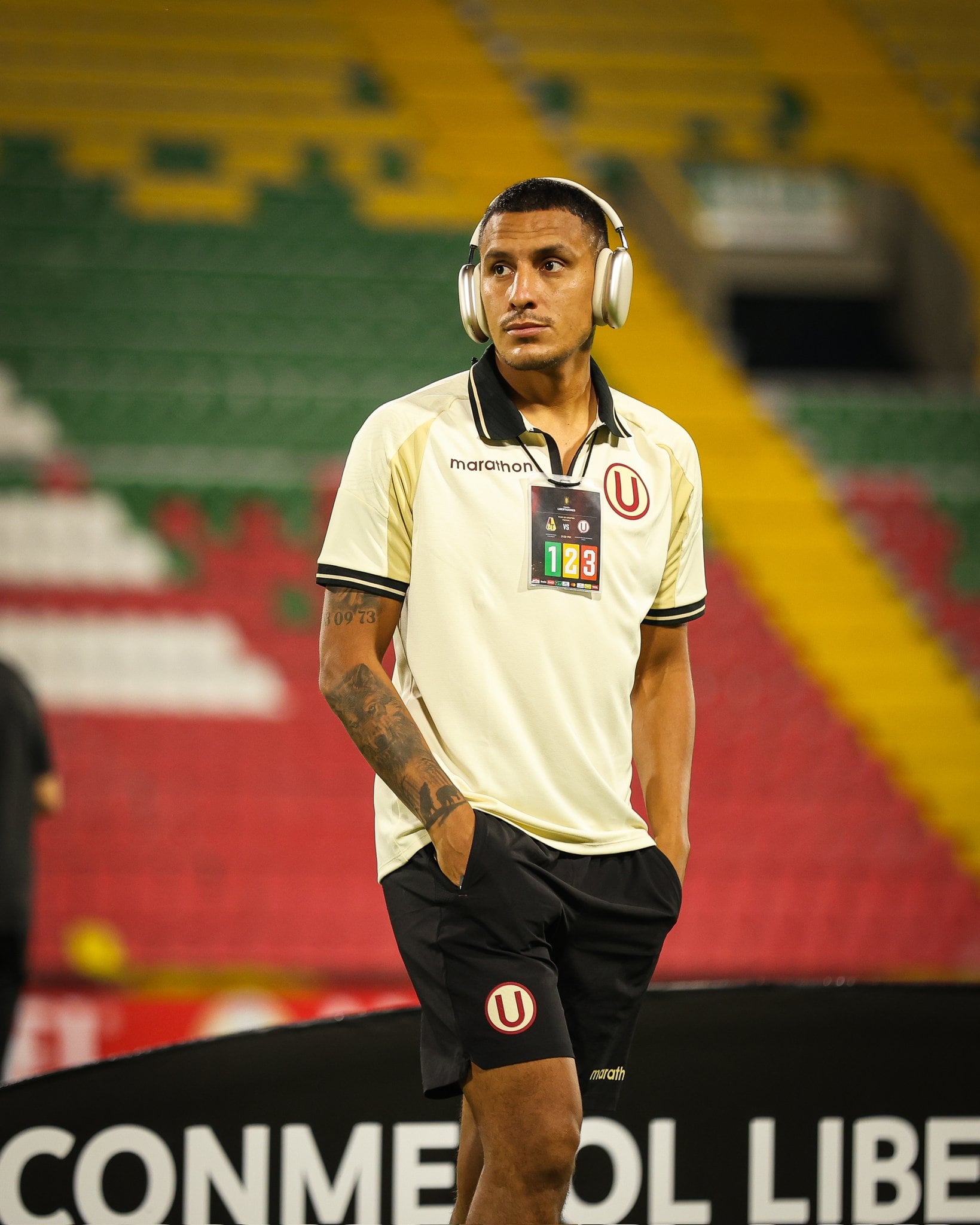 Universitario já está no Estádio Ibagué - Crédito: X.