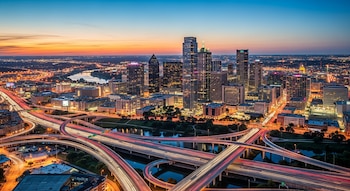 El skyline de Dallas, Texas,