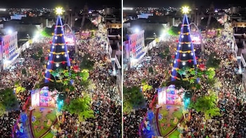 El árbol navideño más grande