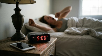 Forzar horarios para madrugar afecta