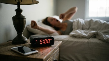 ¿Despertarse a las 5 AM