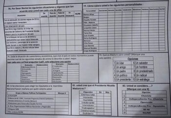 La encuesta Misión Vivienda en