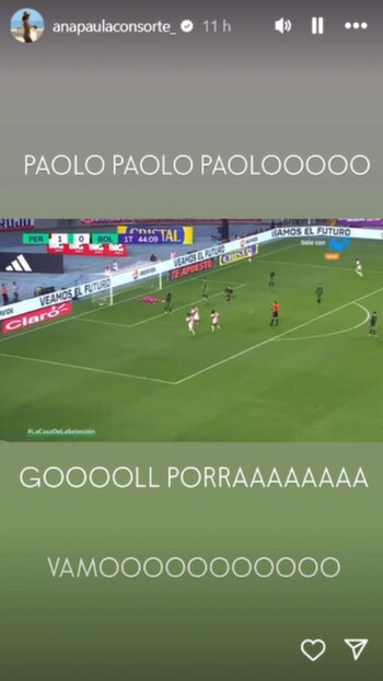 Ana Paula Consorte celebra con