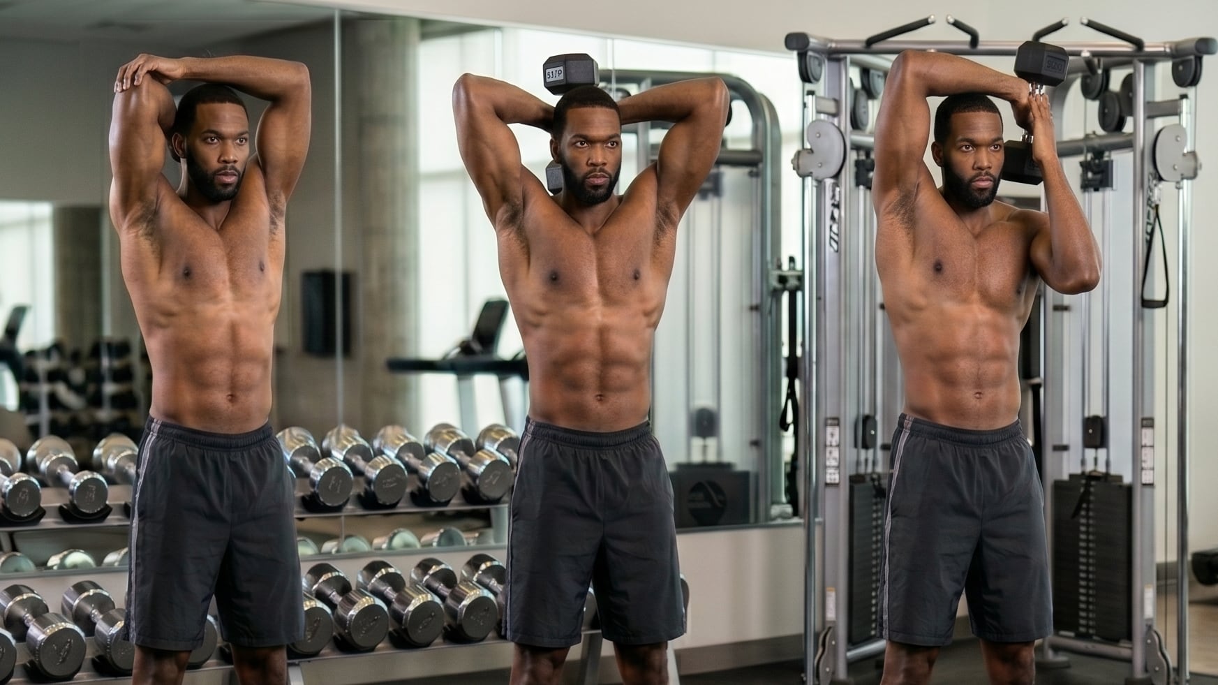 El clean halo con kettlebell activa varios grupos musculares y sirve para preparar la musculatura al inicio del circuito de entrenamiento (Imagen Ilustrativa Infobae)