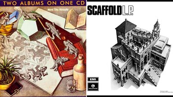 Tapas de discos con obras