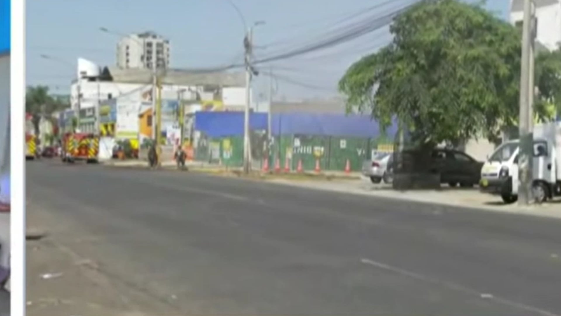 Fuga de gas en Surquillo tras trabajos de construcción genera alarma y congestión vehicular