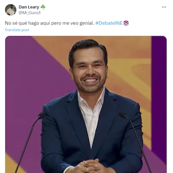 El candidato por MC no