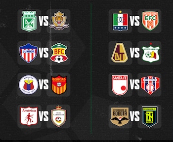 Este es el fixture de la Copa Colombia 2026 - crédito Dimayor