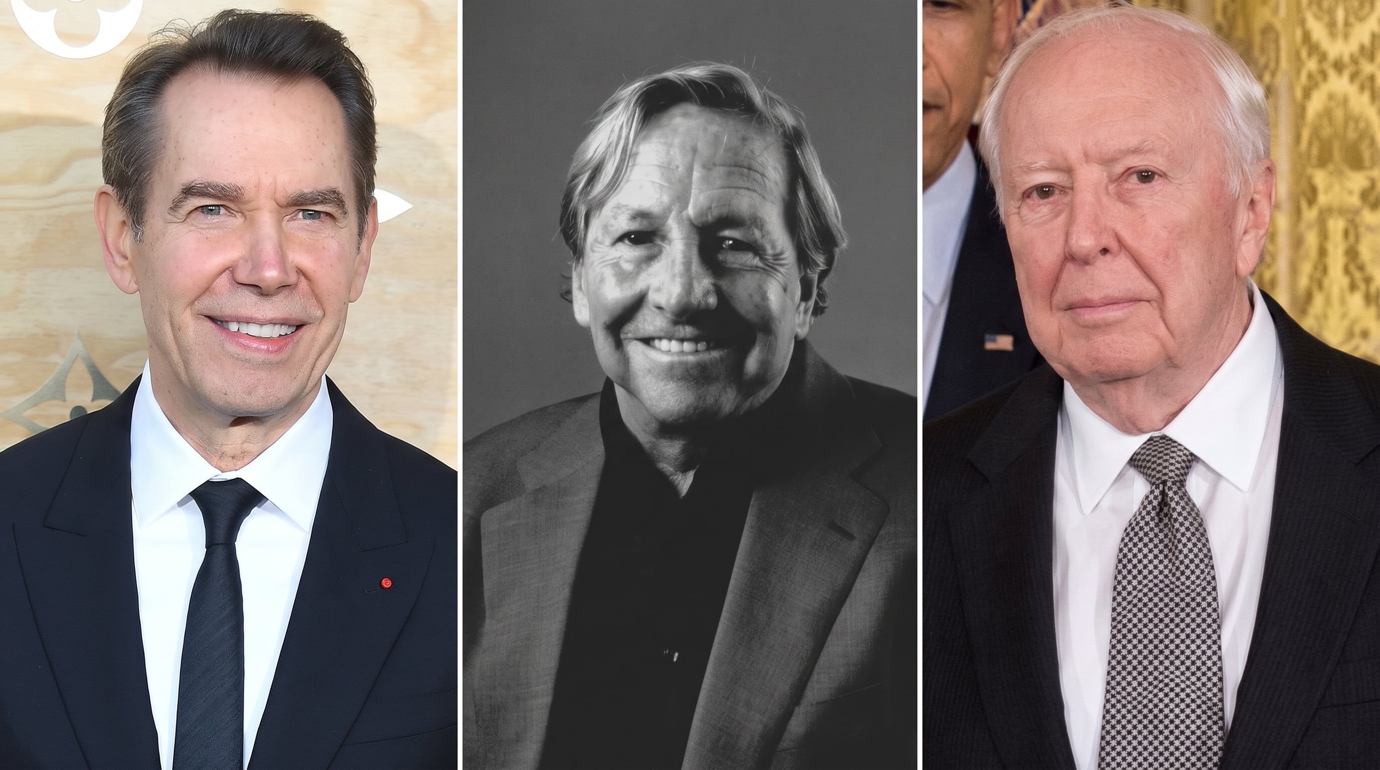 Jeff Koons, Robert Rauschenberg y Jasper Johns (Imagen Ilustrativa Infobae)