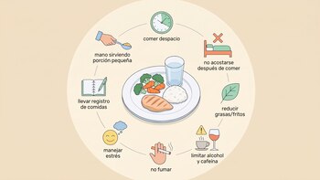 8 hábitos saludables para evitar la indigestión